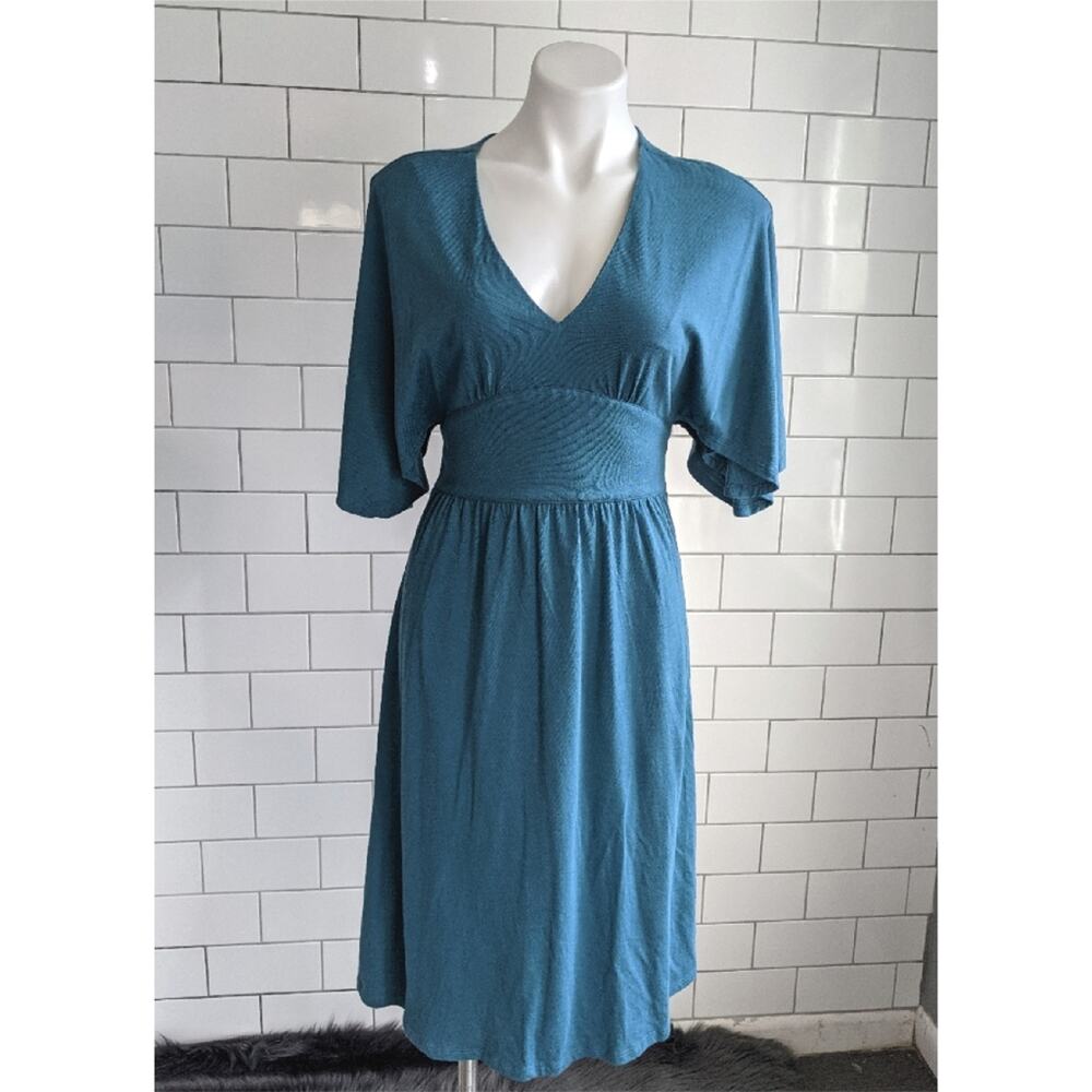 Paul & Joe for Target Teal Tie Back Dress Sz Small